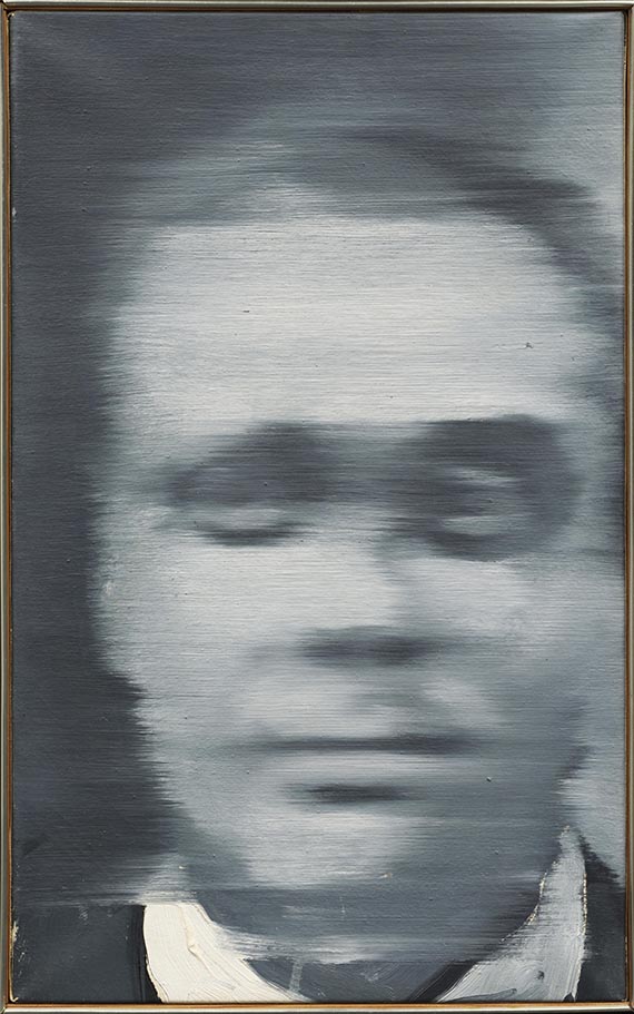 Gerhard Richter - Herr Uecker - Image du cadre