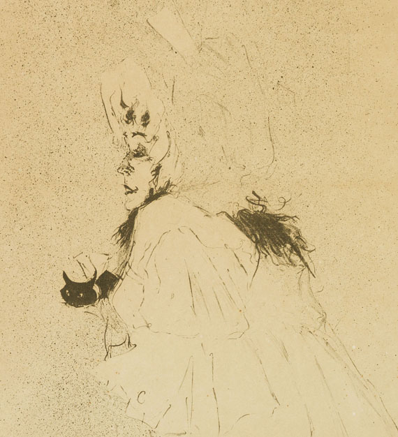 Henri de Toulouse-Lautrec - Miss May Belfort saluant - Autre image