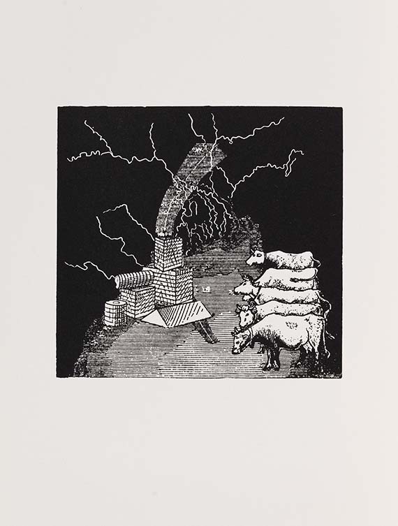 Max Ernst - Les malheurs des immortels (mit Texten von Paul Eluard) - Autre image