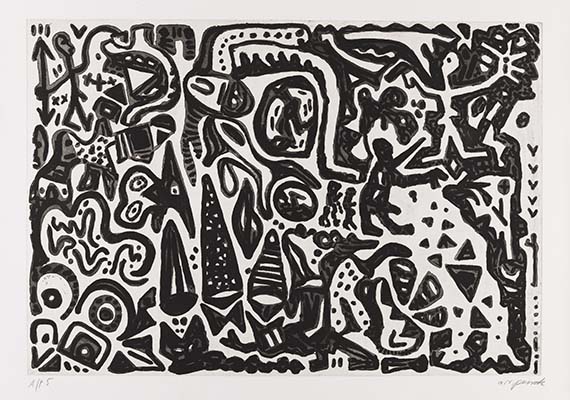A. R. Penck (d.i. Ralf Winkler) - Expedition to the Holyland - Autre image