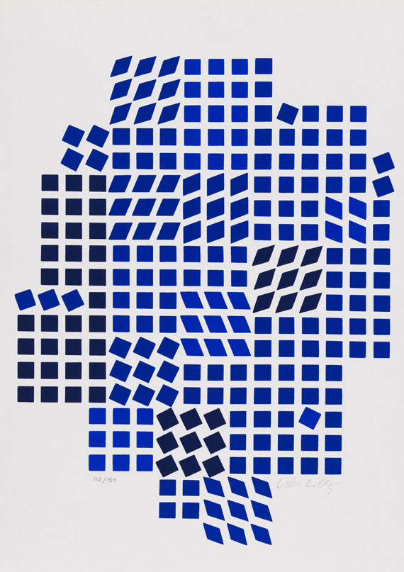 Victor Vasarely - Code (7 Blatt)