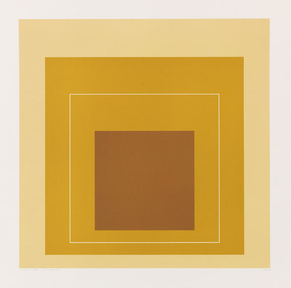 Josef Albers - White Line Square XVI