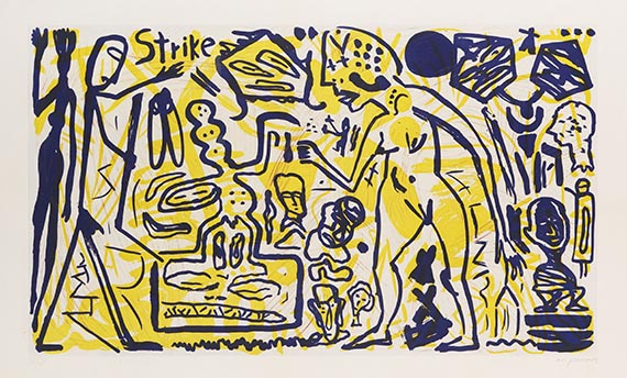 A. R. Penck (d.i. Ralf Winkler) - Strike