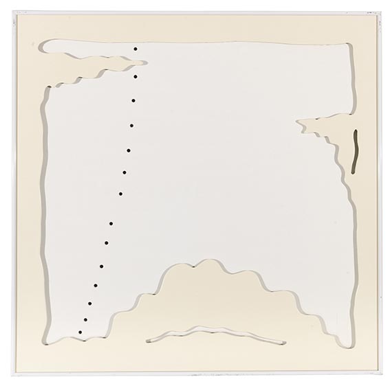 Lucio Fontana - Concetto Spaziale - Teatrino (nero & bianco) - Autre image