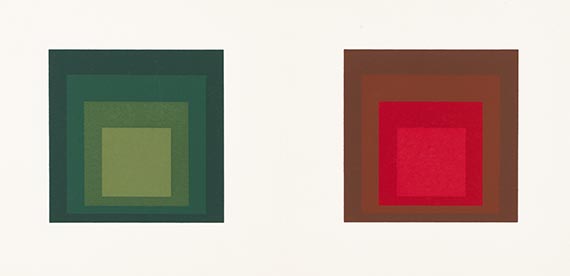 Albers - 6 Bll.: Hommage to the Square