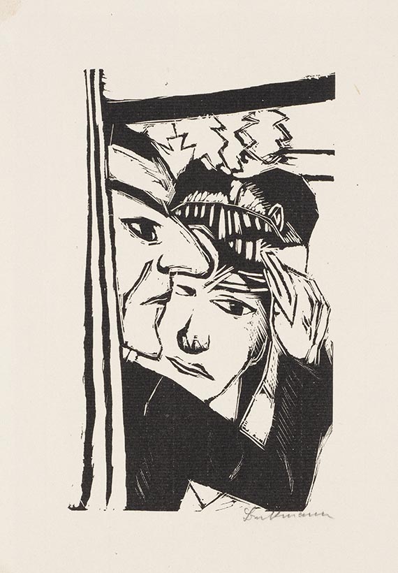 Max Beckmann - Tanzendes Paar