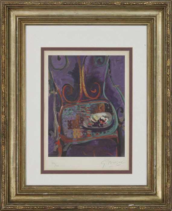 Georges Braque - La Chaise - Image du cadre