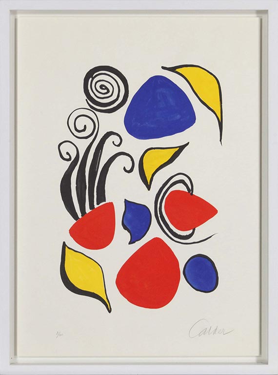 Alexander Calder - Ohne Titel - Image du cadre