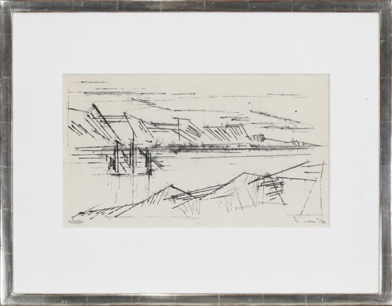 Lyonel Feininger - River - Image du cadre