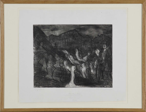 Ernst Ludwig Kirchner - Augustfeuer II - Image du cadre