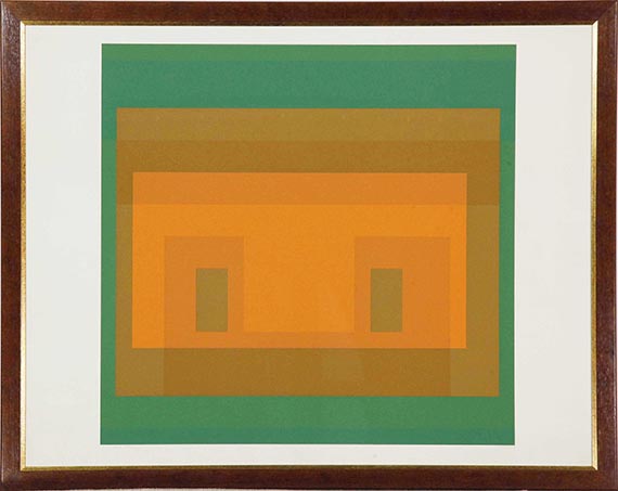 Josef Albers - I-S Va 6 - Image du cadre