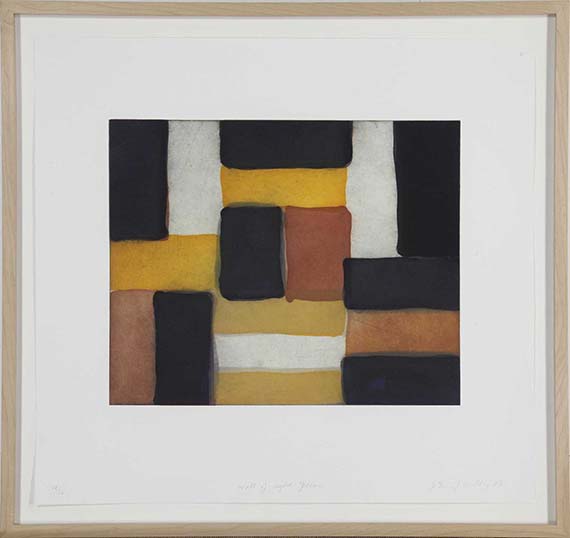 Sean Scully - Wall of Light Yellow - Image du cadre