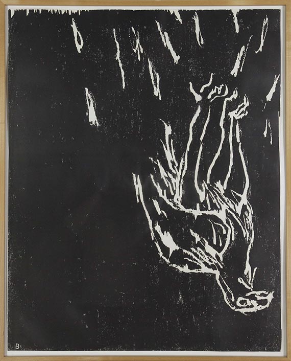 Georg Baselitz - Adler - Image du cadre