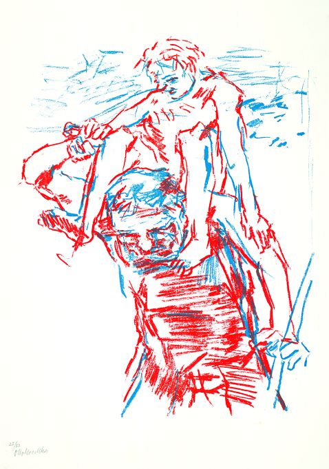 Oskar Kokoschka - Hl. Christophorus