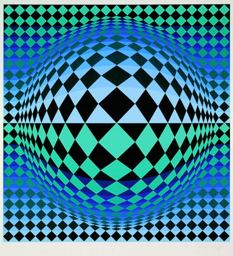 Victor Vasarely - Komposition