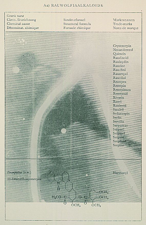 Sigmar Polke - Fernsehbild Eishockey (Rauwolfiaalkaloide)