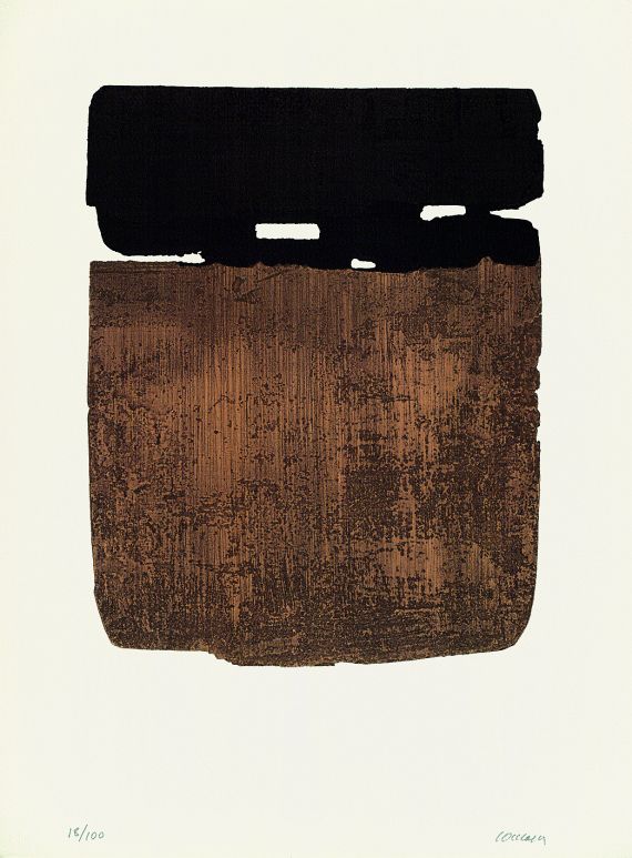 Pierre Soulages - Eau-forte XXVI