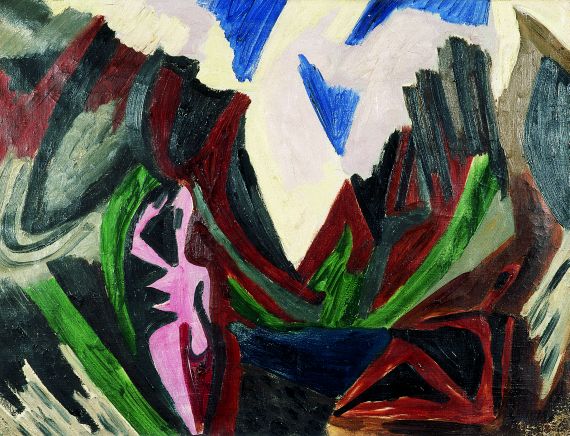 Ernst Wilhelm Nay - Paar am Sund