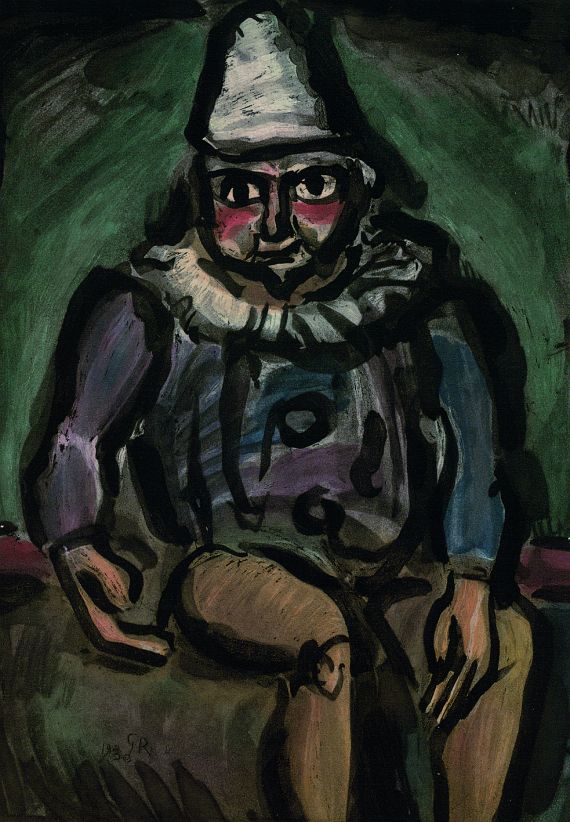 Georges Rouault - Le vieux clown