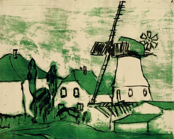 Emil Nolde - Windmühle