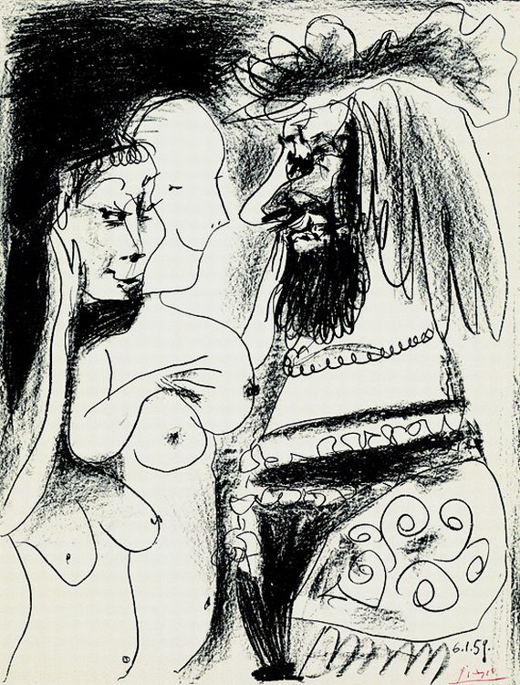 Pablo Picasso - Le vieux roi