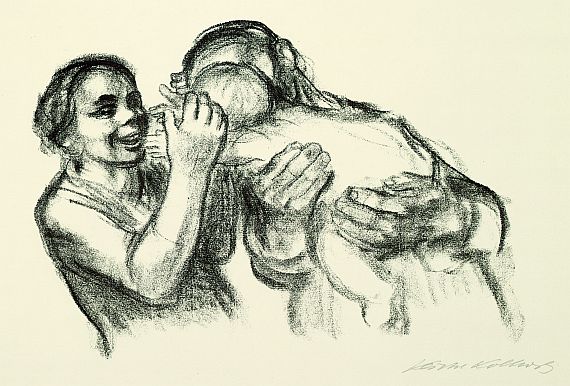 Käthe Kollwitz - Mutterglück