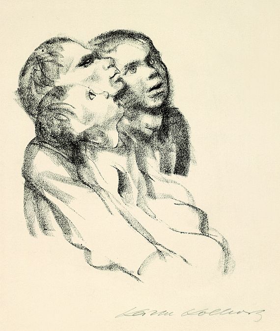 Käthe Kollwitz - Zuhörende