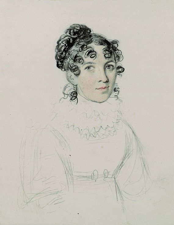 Ludwig Buchhorn - Bildnis einer jungen Frau