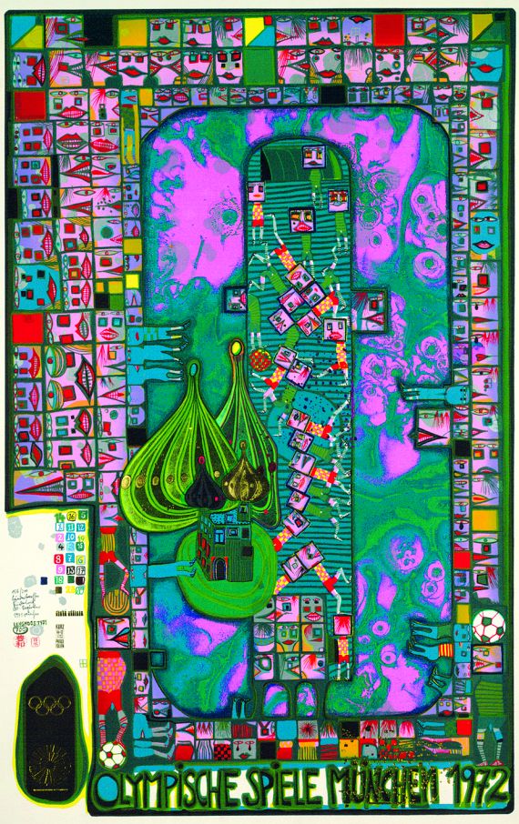 Friedensreich Hundertwasser - Olympische Spiele München 1972