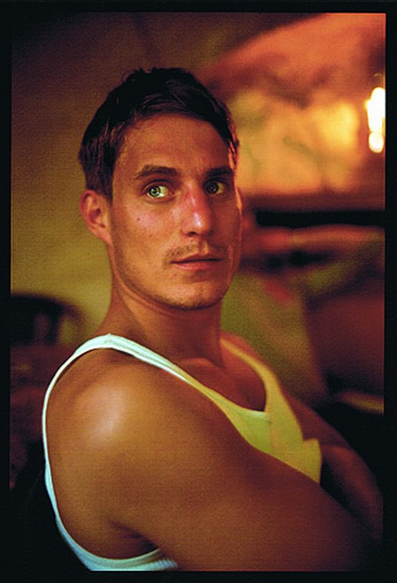 Nan Goldin - Clemens at lunch at Café de Sade, Lacoste, Franco 1999