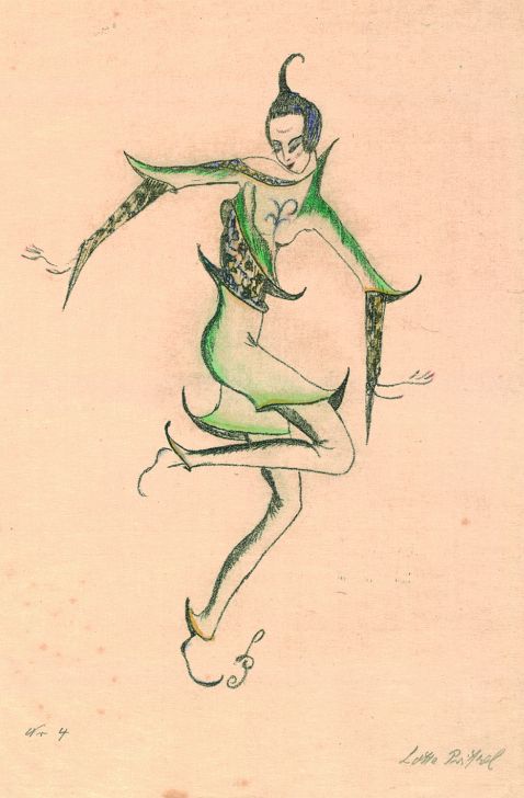 Pritzel, L. - Tanz, Bewegungen und Kostüme. 12 Lithographien.