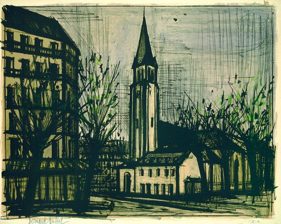 Bernard Buffet - Saint-Germain-Des-Prés