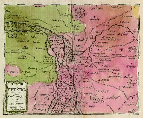 Breitkopf, J. G. I. - Ueber den Druck der geographischen Charten.