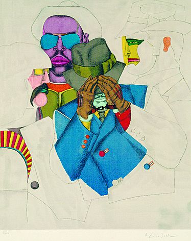 Richard Lindner - Fun City