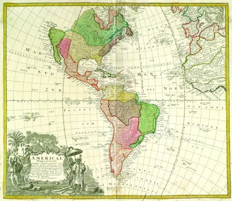 Johann Baptist Homann - Atlas geographicus major. 2 Bde. Um 1765.