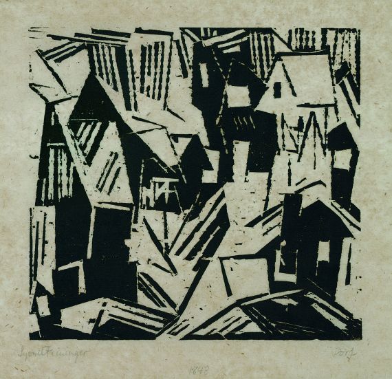 Lyonel Feininger - Harzer Dorf, 1