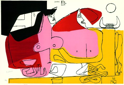Le Corbusier - Femme rose