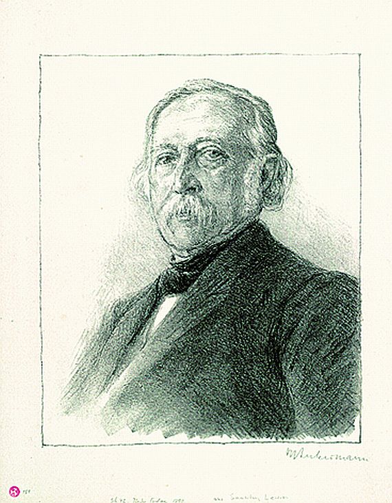 Max Liebermann - Theodor Fontane