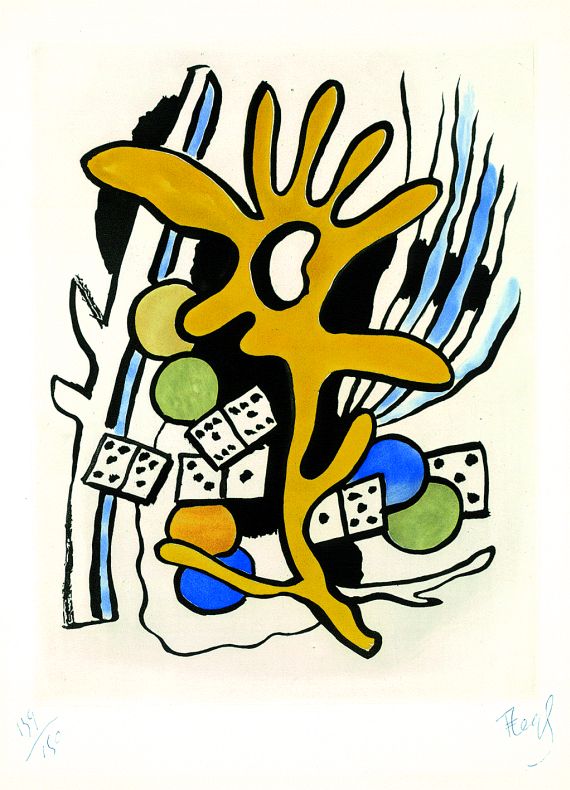 Fernand Léger - Les dominos