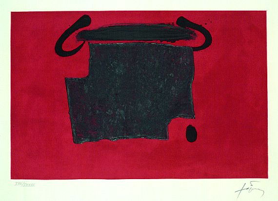 Antoni Tàpies - Cinta negra