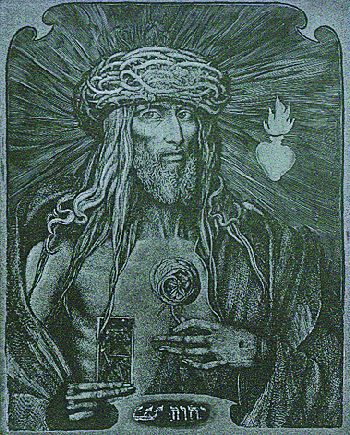 Ernst Fuchs - Christ König