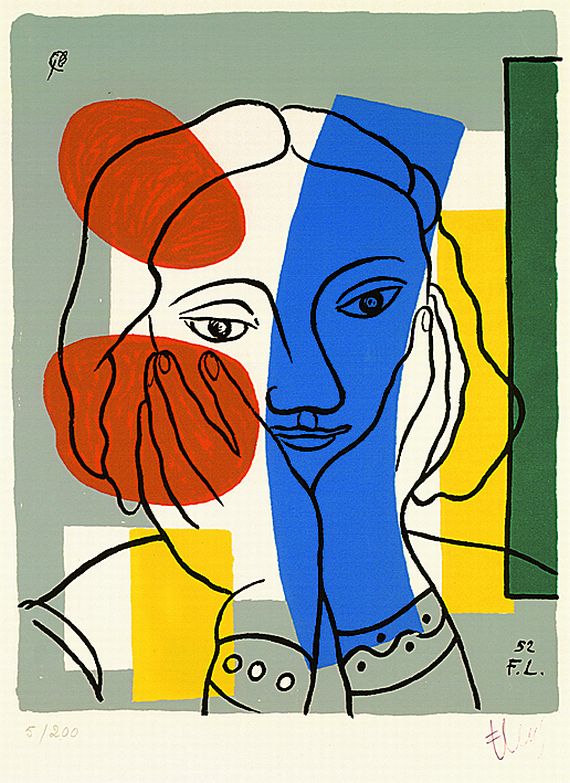 Fernand Léger - From: Album de 10 sérigraphies
