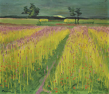 Hermann Max Pechstein - Blühendes Kornfeld