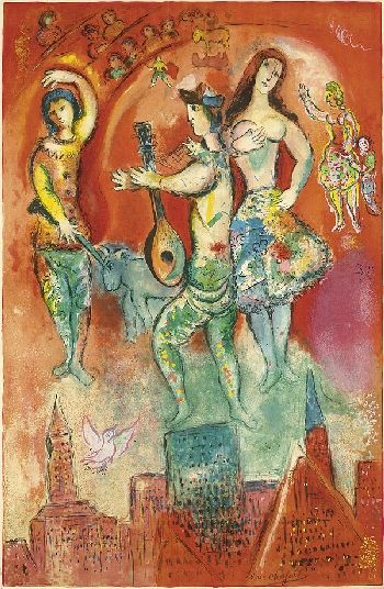 Marc Chagall - Carmen