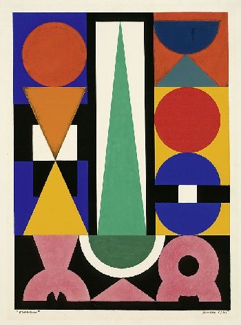 Auguste Herbin - Oiseau