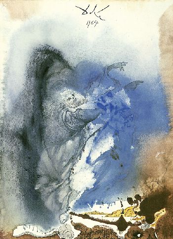 Salvador Dalí - Biblia sacra. 5 Bde. 1967.