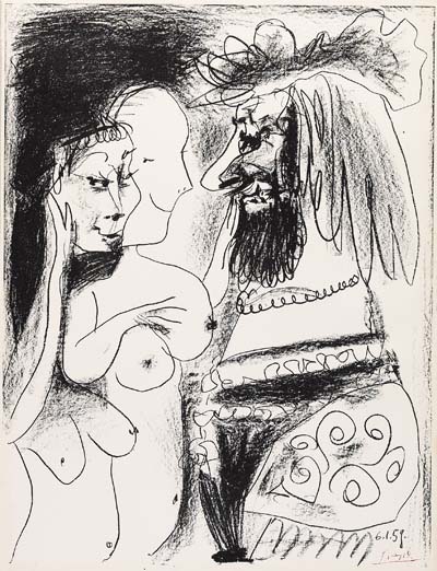 Pablo Picasso - Le vieux roi