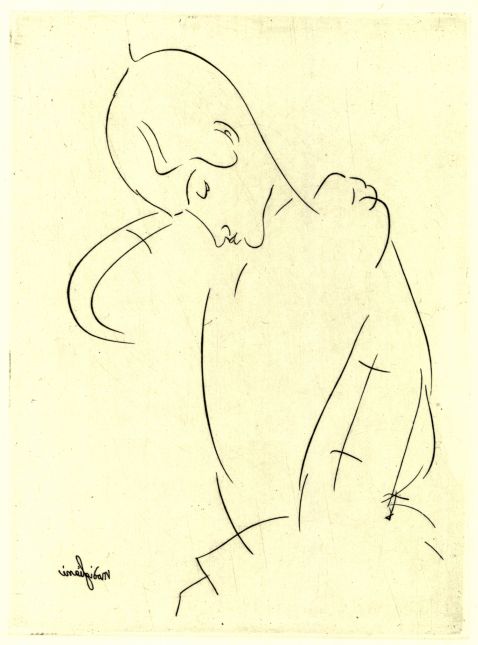 Amedeo Modigliani - Knabenporträt (Brustbild)