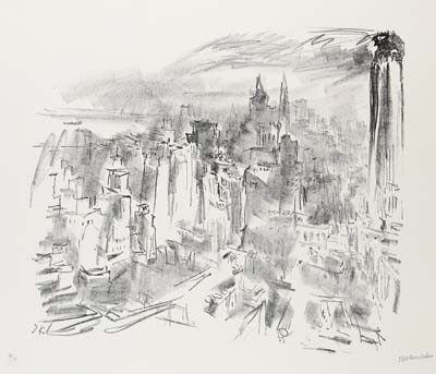 Oskar Kokoschka - Manhattan I