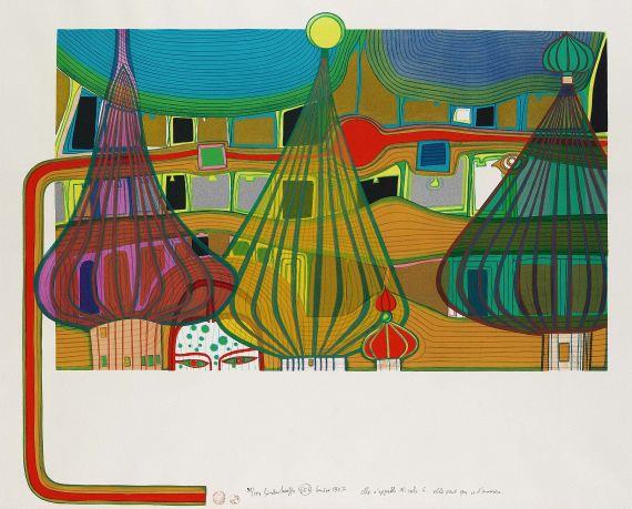 Friedensreich Hundertwasser - L